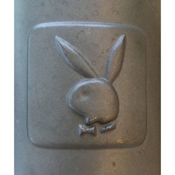 Vintage Playboy Collectible Beer Stein Cup Mug - Matte Pewter Finish Bunny Logo - Picture 2 of 4